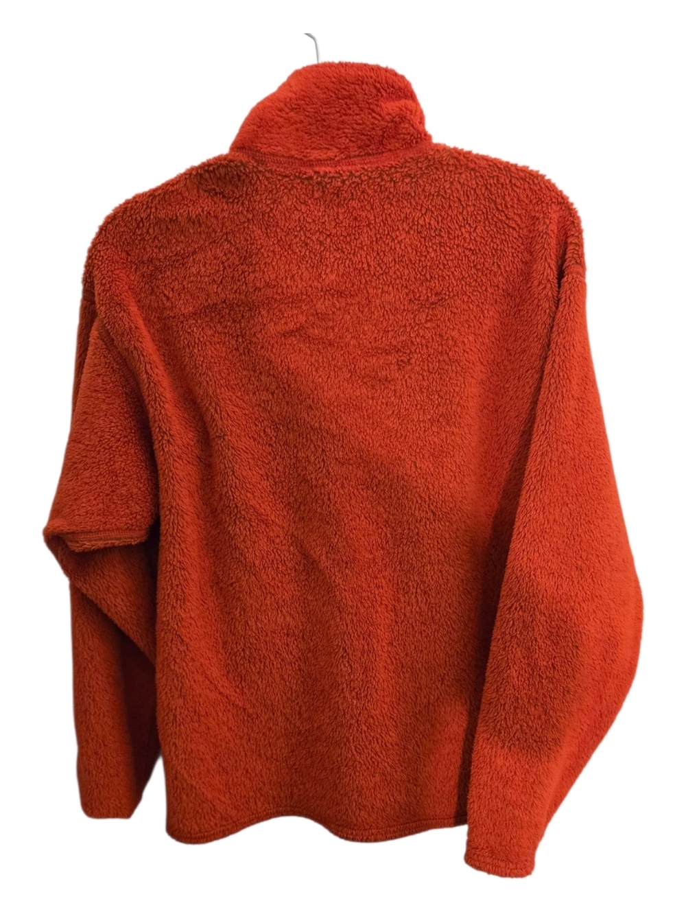 Patagonia Orange Fleece Jacket Sz M - Picture 2 of 8